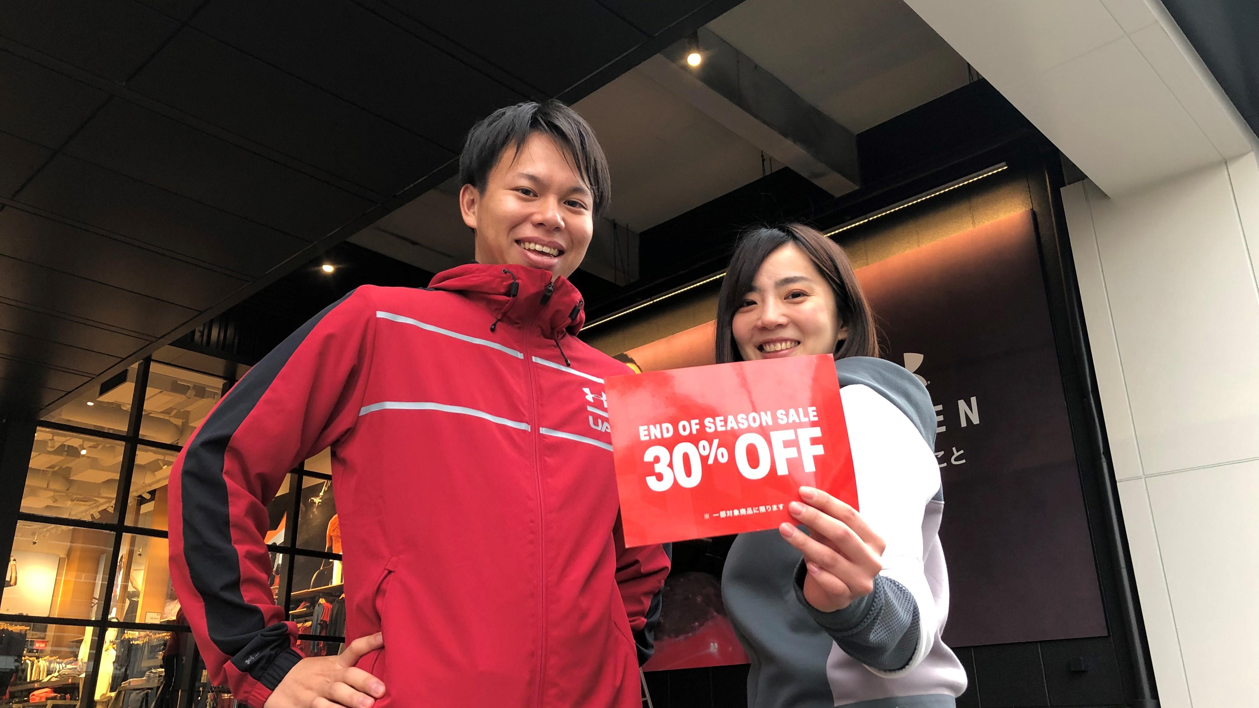 最新アイテムが早くもク30％オフ UNDER ARMOUR BRAND HOUSE 有明 SHOP BLOG UNDER ARMOUR（ アンダーアーマー）