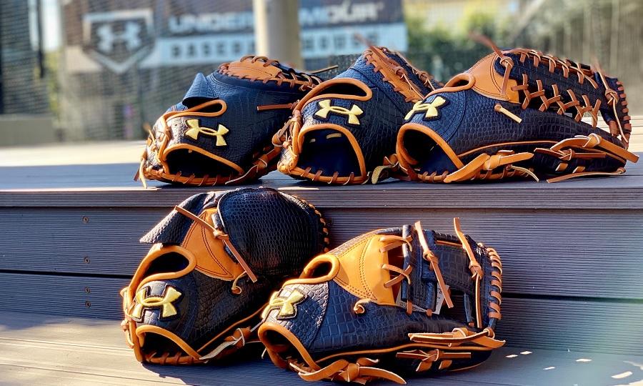 数量限定 クロコダイル調ベースボールグラブ | UNDER ARMOUR BASEBALL 